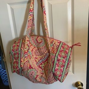 Vera Bradley Small Duffel Bag in Capri Melon
